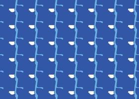 Vector texture background, seamless pattern. Hand drawn, blue, white colors.