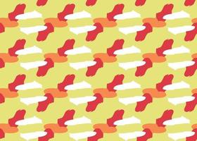 Vector texture background, seamless pattern. Hand drawn, yellow, orange, red, white colors.