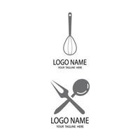 icono de cocina herramientas de cocina vector diseño plano