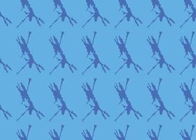 Vector texture background, seamless pattern. Hand drawn, blue colors.