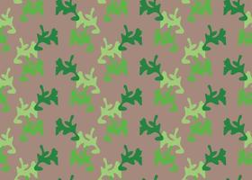 Vector texture background, seamless pattern. Hand drawn, brown, green colors.