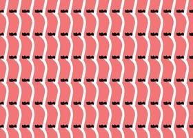 Vector texture background, seamless pattern. Hand drawn, red, white, black colors.