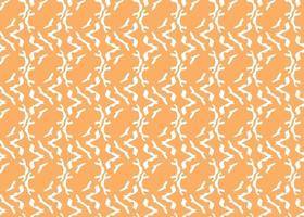 Vector texture background, seamless pattern. Hand drawn, orange, white colors.