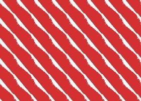 Vector texture background, seamless pattern. Hand drawn, red, white colors.