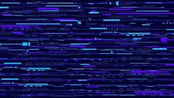 Digital Hi-Tech Lines Pattern Background video