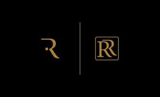Letter R inspiration logo design vector