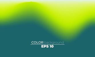 Abstract blurred gradient mesh background in bright summer colors vector