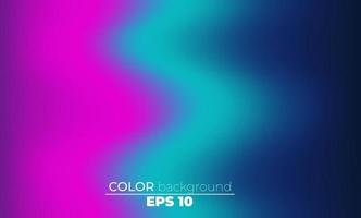 Abstract blurred gradient mesh background in bright summer colors vector