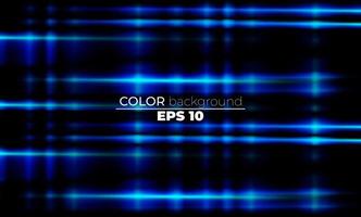 Blue Ocean Abstract Lines glowing shape Background vector