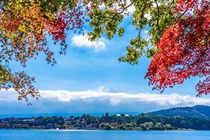 Beautiful landscape at Mt. Fuji, Japan photo