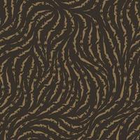 Vector seamless texture. Pattern of heterogeneous ragged lines of beige color isolated on brown background.