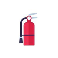 fire extinguisher isolated on white vector