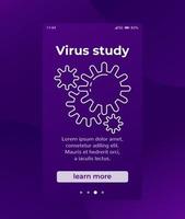 virus study vector mobile design