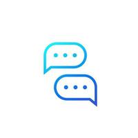 comments, chat vector icon