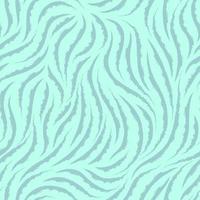 Vector seamless texture of smooth lines with torn edges on a turquoise background.