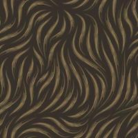 Vector seamless texture of swamp color of smooth lines in the form of brush strokes on a dark background.