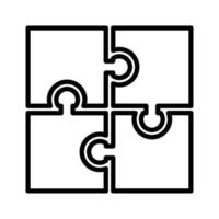 Puzzle Vector Icon