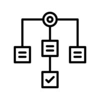 Workflow Vector Icon