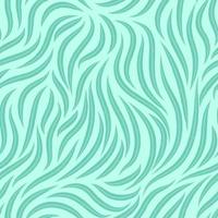 Vector seamless texture of smooth lines on a blue background. Template for printing onto fabric or wrapping paper.