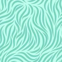 Vector seamless texture of smooth lines on a blue background. Template for printing onto fabric or wrapping paper.