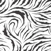 Seamless vector pattern of black brush strokes or paints. Grunge texture for fabrics and wrapping paper or packaging.