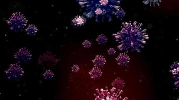 un virus peligroso o agente infeccioso para el tema de la investigación médica o una epidemia