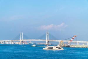 Yokohama bridge in Yokohama, Japan photo