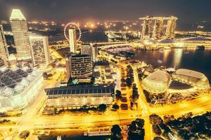 Singapore city skyline photo
