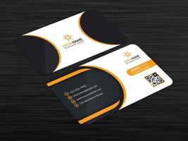 Creative Business Card Design Template With Vector Format