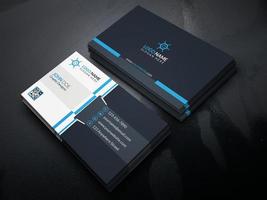 Corporate And Creative Business Card Design Template vector