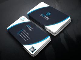 Corporate And Creative Business Card Design Template vector