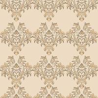 Beige romance vector seamless pattern. Pattern for tile of curtains for wallpaper and clothes.