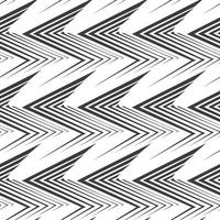 Seamless vector pattern of uneven black lines drawn with a pen in the form of corners or zigzag.