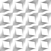 Seamless vector pattern of uneven lines drawn by a pen in the form of corners.