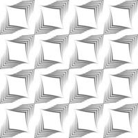 Seamless vector pattern of uneven lines drawn by a pen in the form of corners.