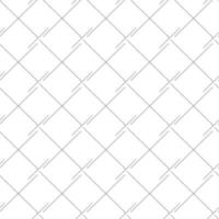 Vector Seamless Linear Pattern Squares or Rhombuses, Black Lines Isolated on White.