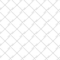 Vector Seamless Linear Pattern Squares or Rhombuses, Black Lines Isolated on White.