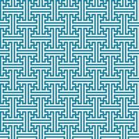 Seamless oriental pattern. Repeated interlocking keys background. vector