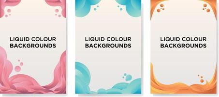 Liquid Vector Backgrounds