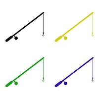 Download Fishing Pole Vector Art Icons And Graphics For Free Download