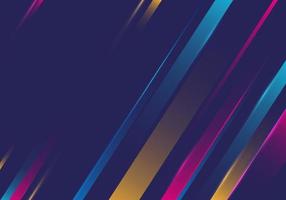 Abstract colorful diagonal stripes motion light on blue background vector