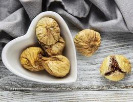 Tasty dried figs photo