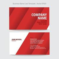 template business name card vector