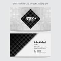 template business name card vector