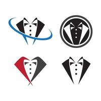 Tuxedo logo images vector