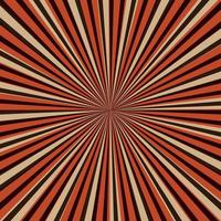 imagen abstracta, rayos del sol sobre un fondo rojo vector