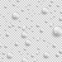 Water drops set vector