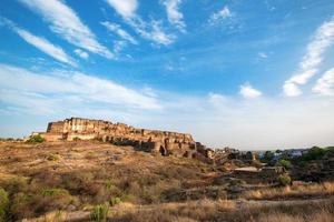 Fuerte de Mehrangarh en Jodhpur, Rajasthan, India foto