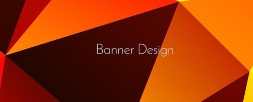 Abstract geometric modern decorative design banner pattern background vector