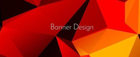 Abstract geometric modern decorative design banner pattern background vector